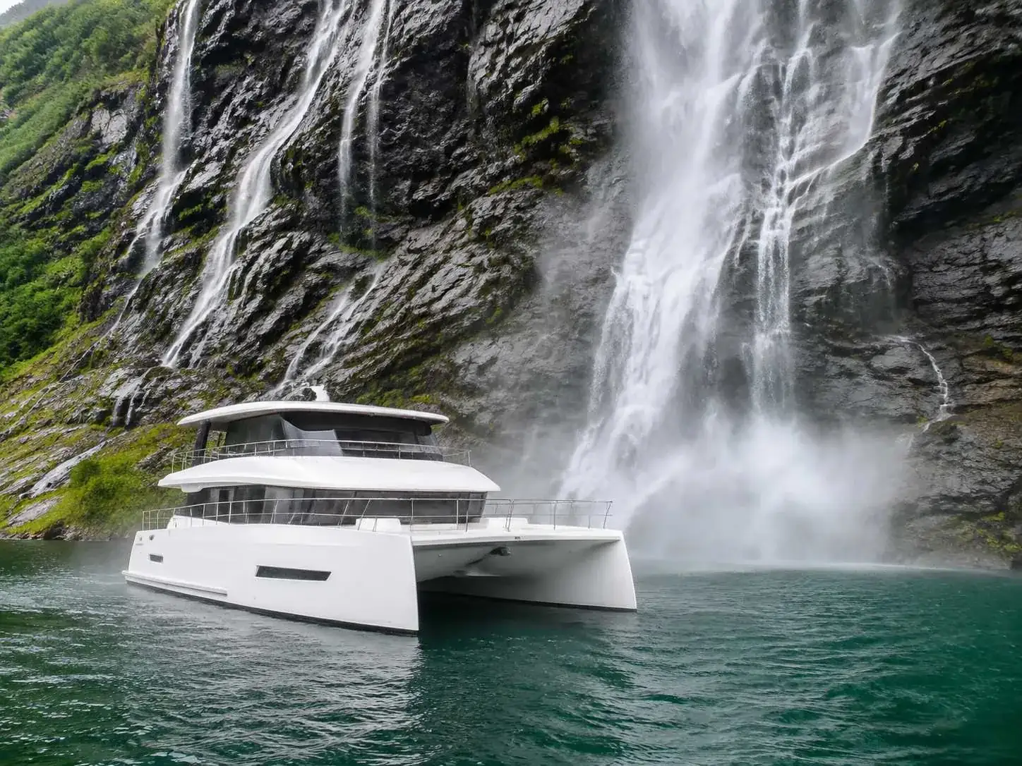 Geiranger Fjord Boat Tour with Waterfall Tasting